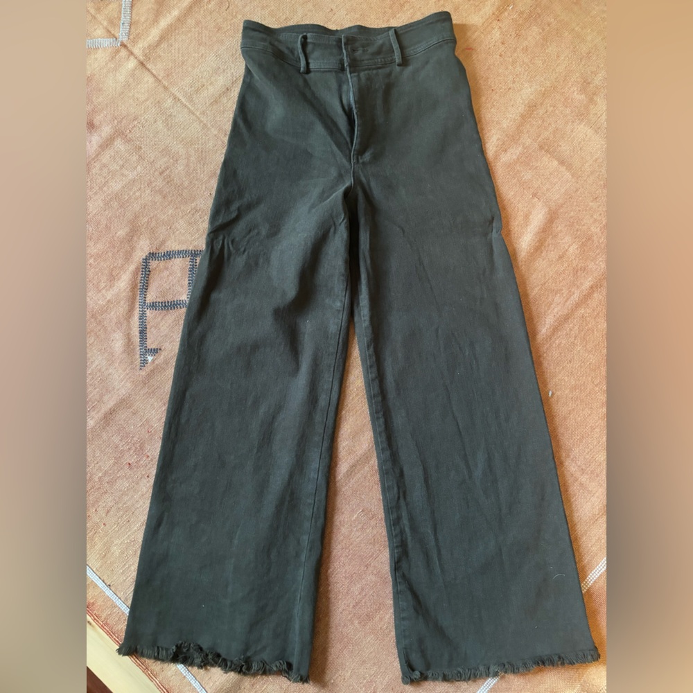 Miss Love brown small cotton pants